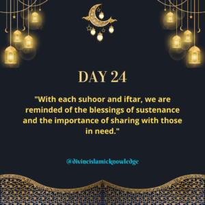 Ramadan Day 24