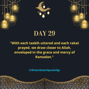 Ramadan Day 29