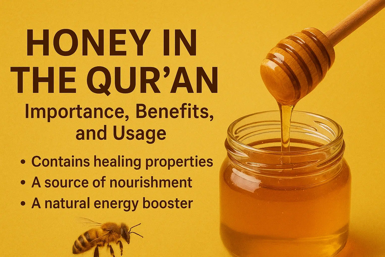 Honey in the Qur’an & Sunnah